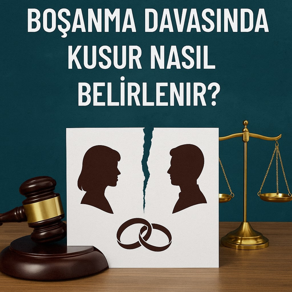 BOŞANMA DAVASINDA KUSUR NASIL BELİRLENİR