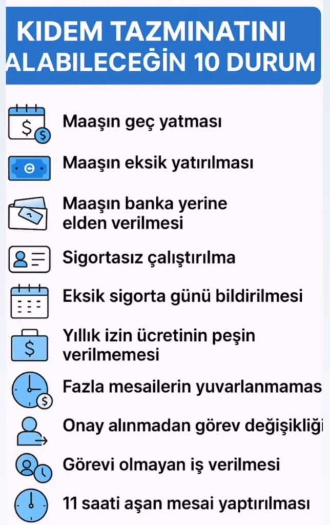 SİGORTASIZ ÇALIŞMA DURUMUNDA HAKLAR
